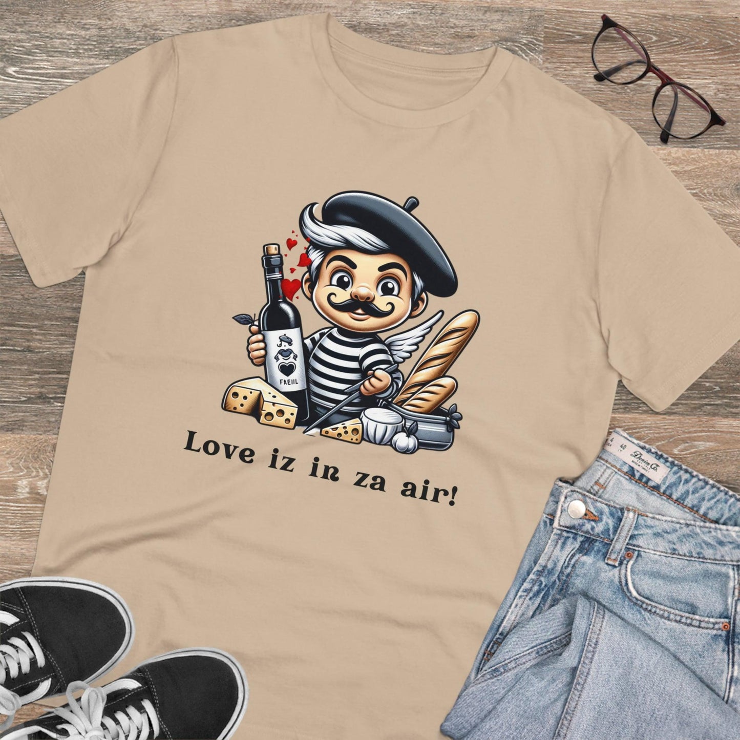 Eco-Friendly Valentine's Day Shirt with a twist of ecologie à la française! - Print Me Happiness