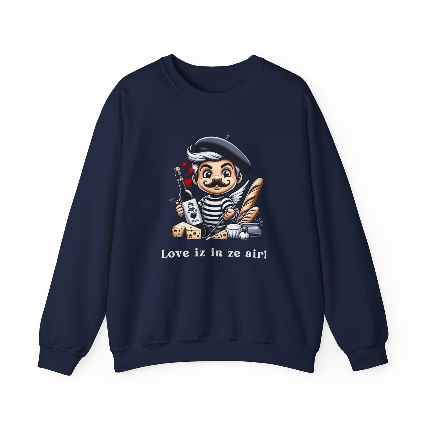 French Cupid's Eco-Chic Sweatshirt