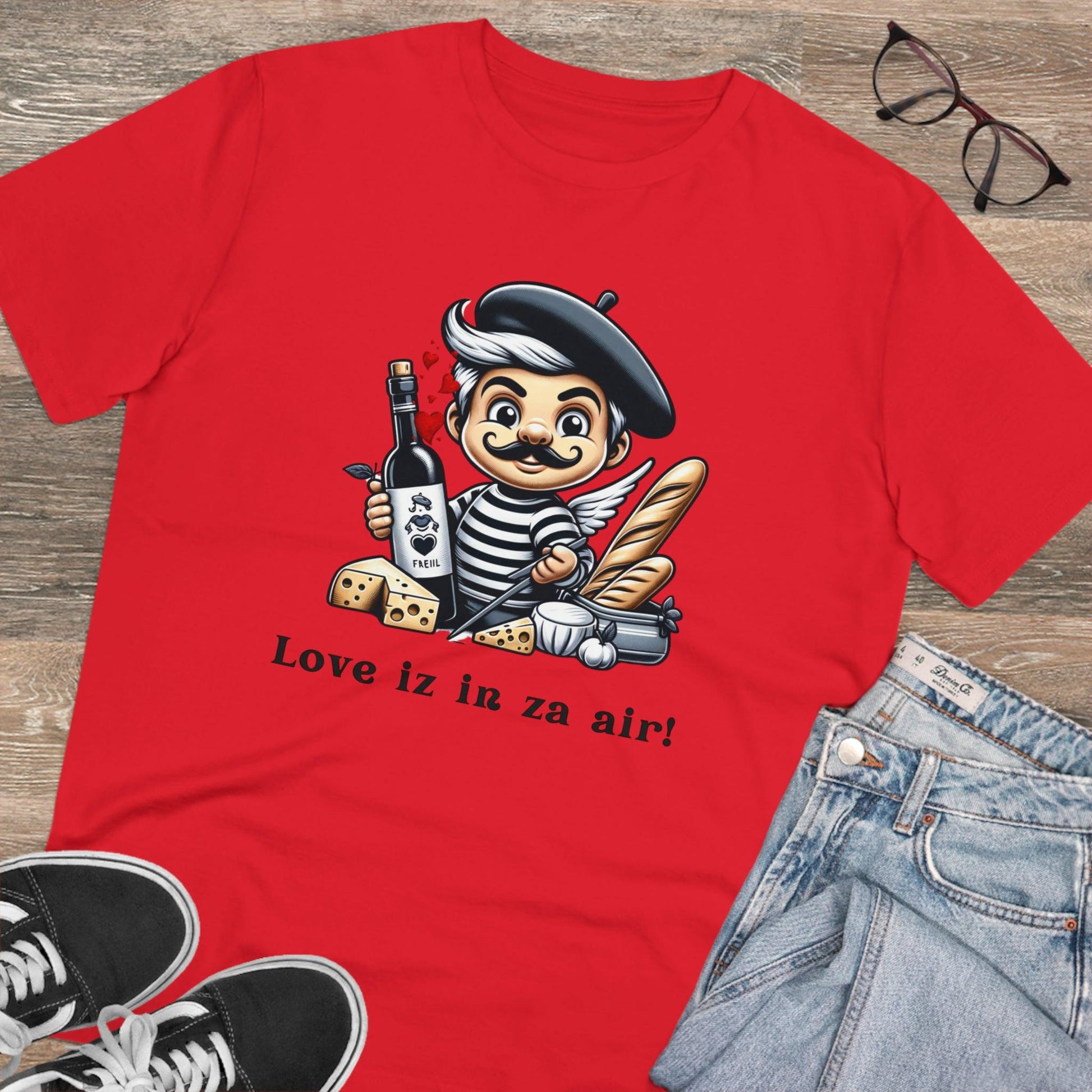 Eco-Friendly Valentine's Day Shirt with a twist of ecologie à la française! - Print Me Happiness