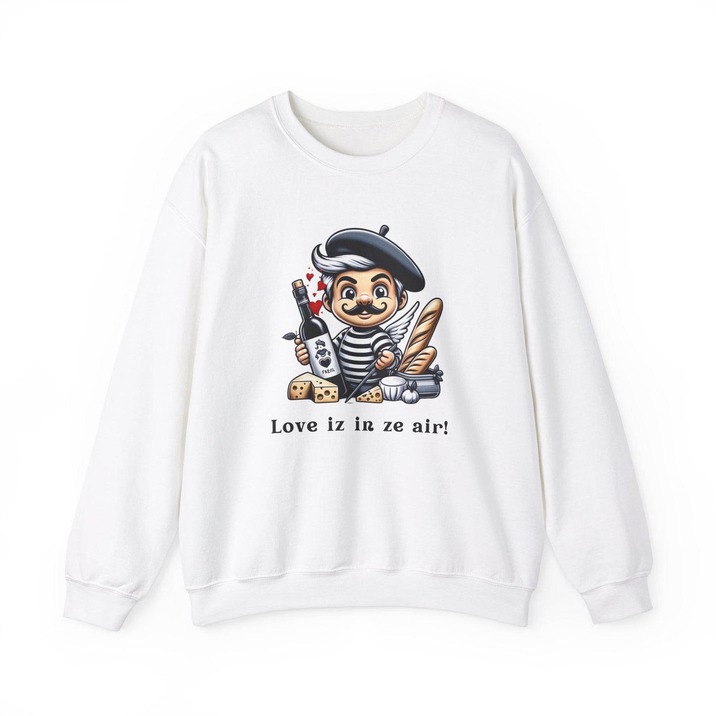 French Cupid's Eco-Chic Sweatshirt