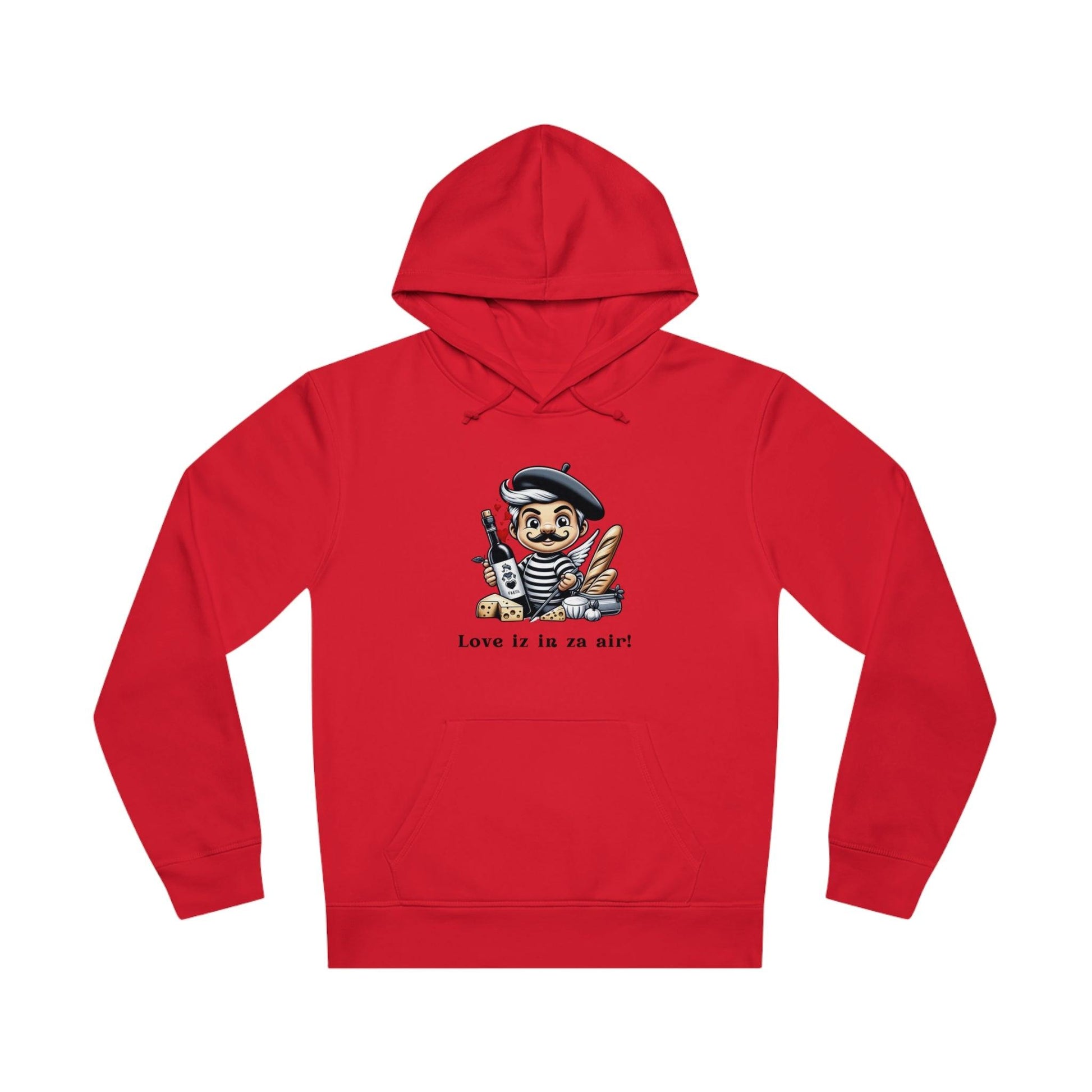 Eco-Friendly Valentine's Day Hoodie with a twist of ecologie à la française! - Print Me Happiness