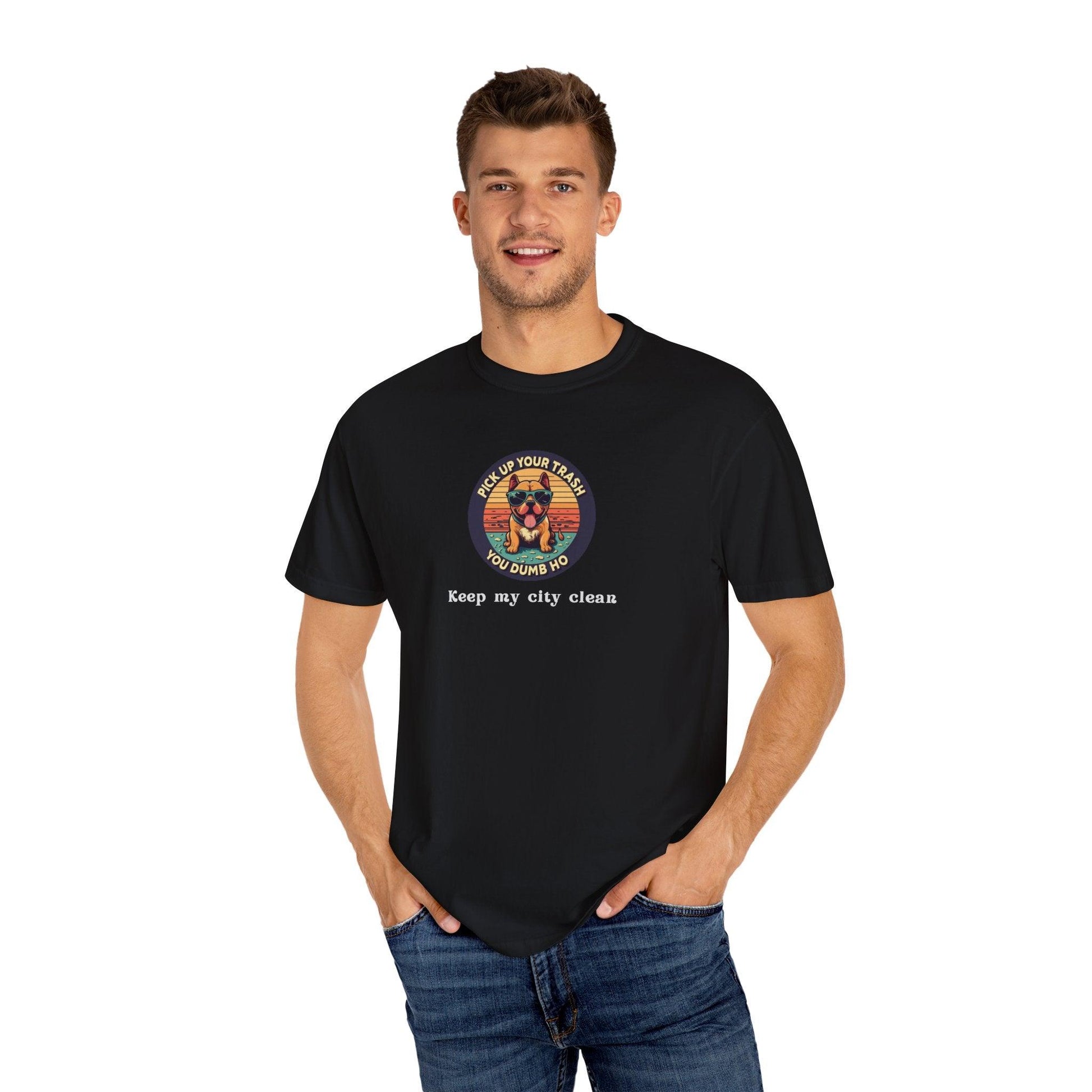 Eco-Warrior Pup: Clean Earth Advocate Unisex Tee - Print Me Happiness