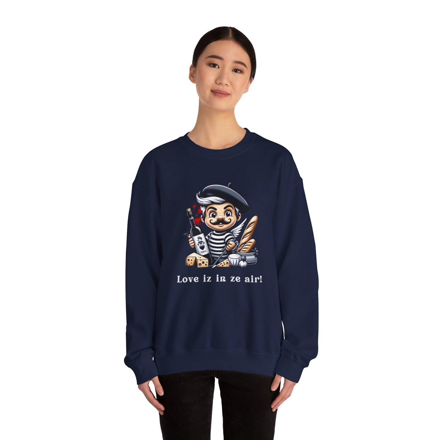 French Cupid's Eco-Chic Sweatshirt