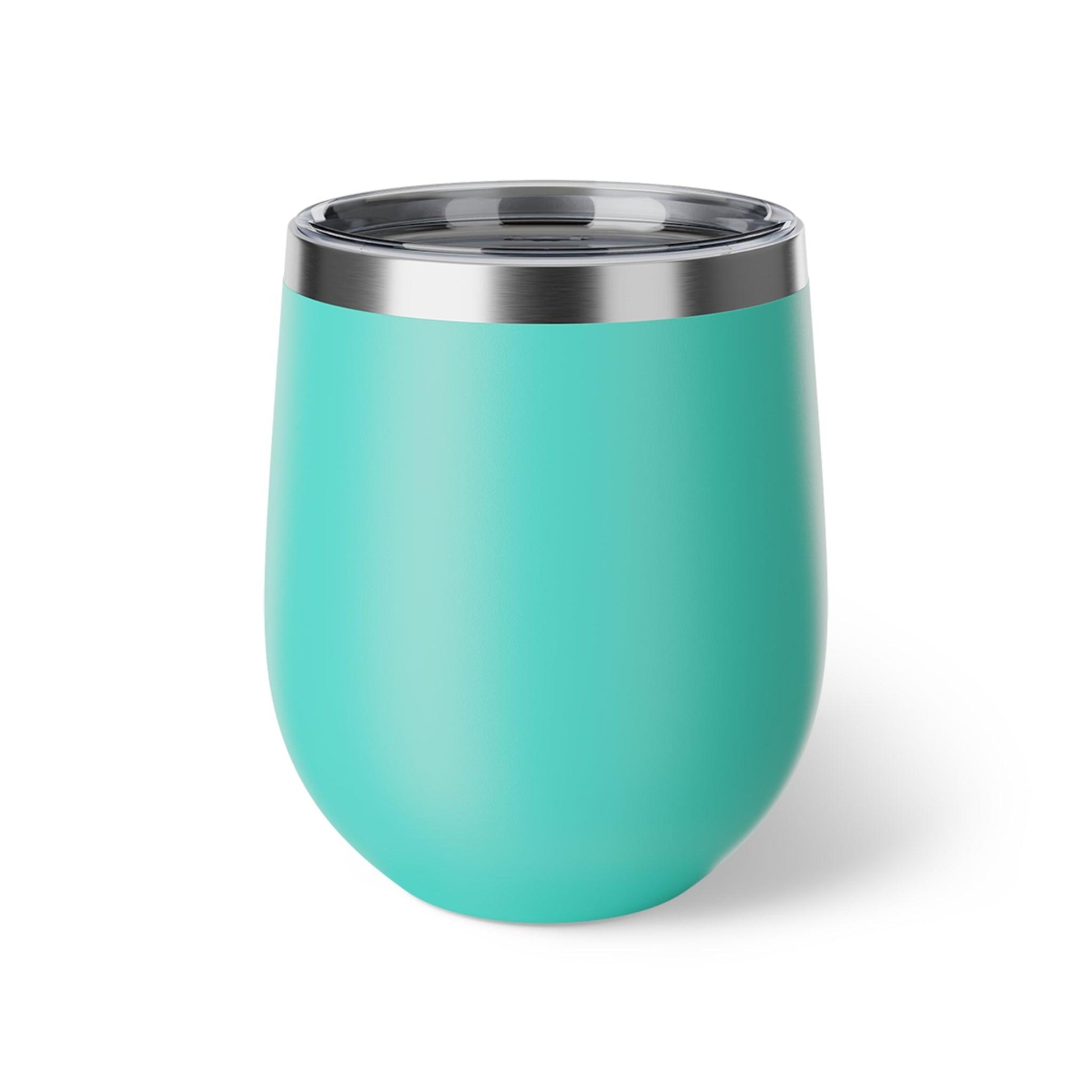 Eco-Warrior Pup: Clean Earth Advocate Copper Vacuum Insulated Wine Tumbler, 12oz- Cold/hot drinks - Print Me Happiness