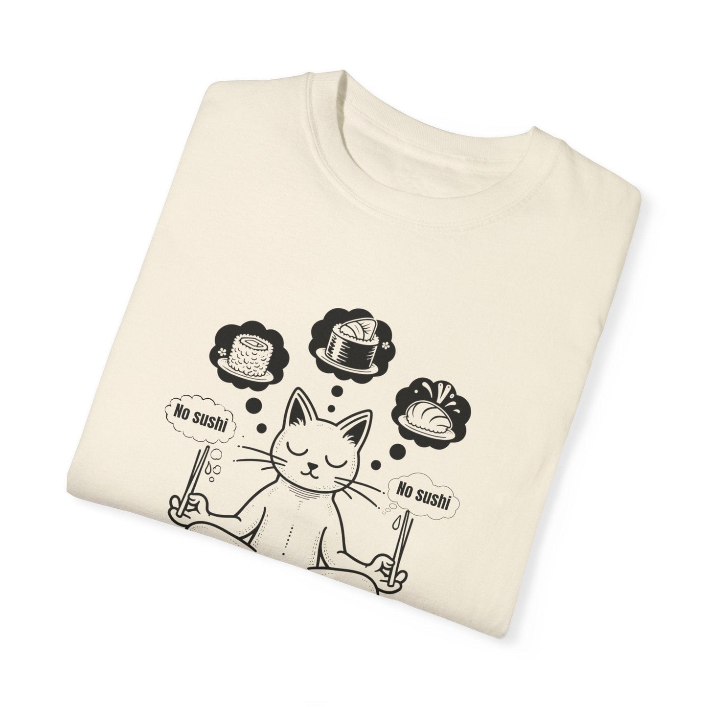 Zen Cat: Vegan Vibes French Edition Unisex T-shirt - Print Me Happiness