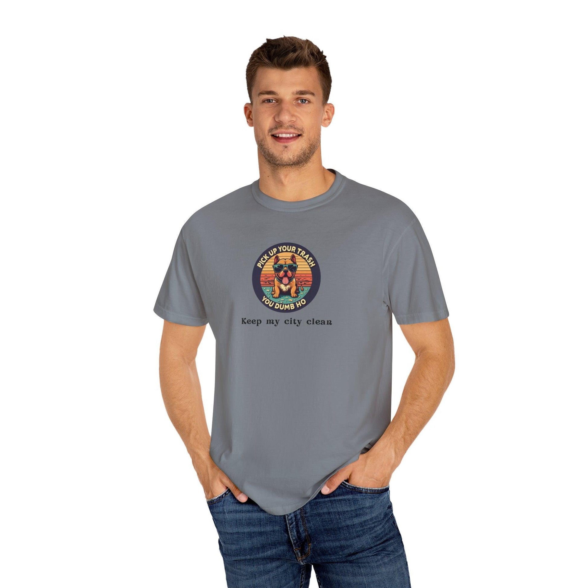 Eco-Warrior Pup: Clean Earth Advocate Unisex Tee - Print Me Happiness