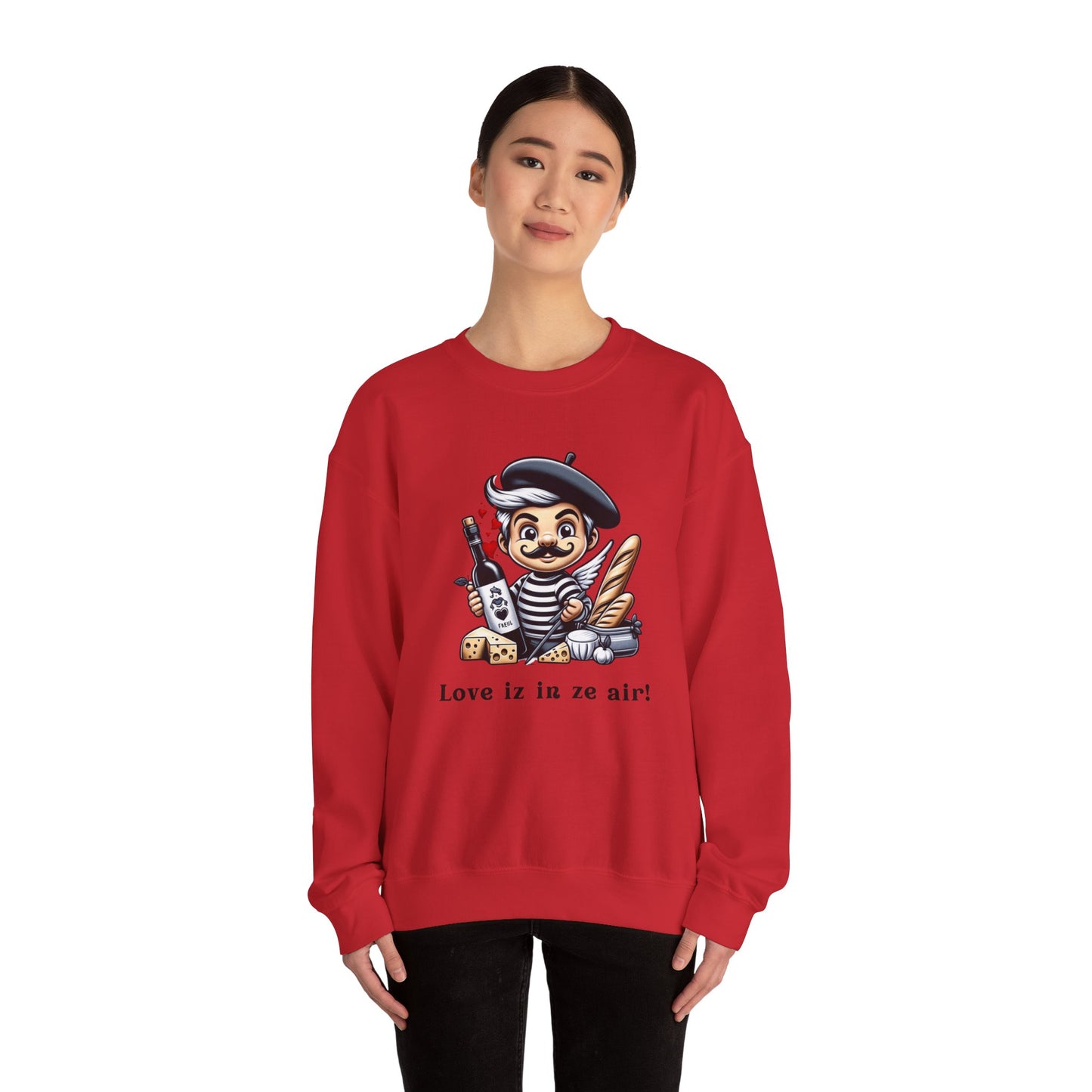 French Cupid's Eco-Chic Sweatshirt