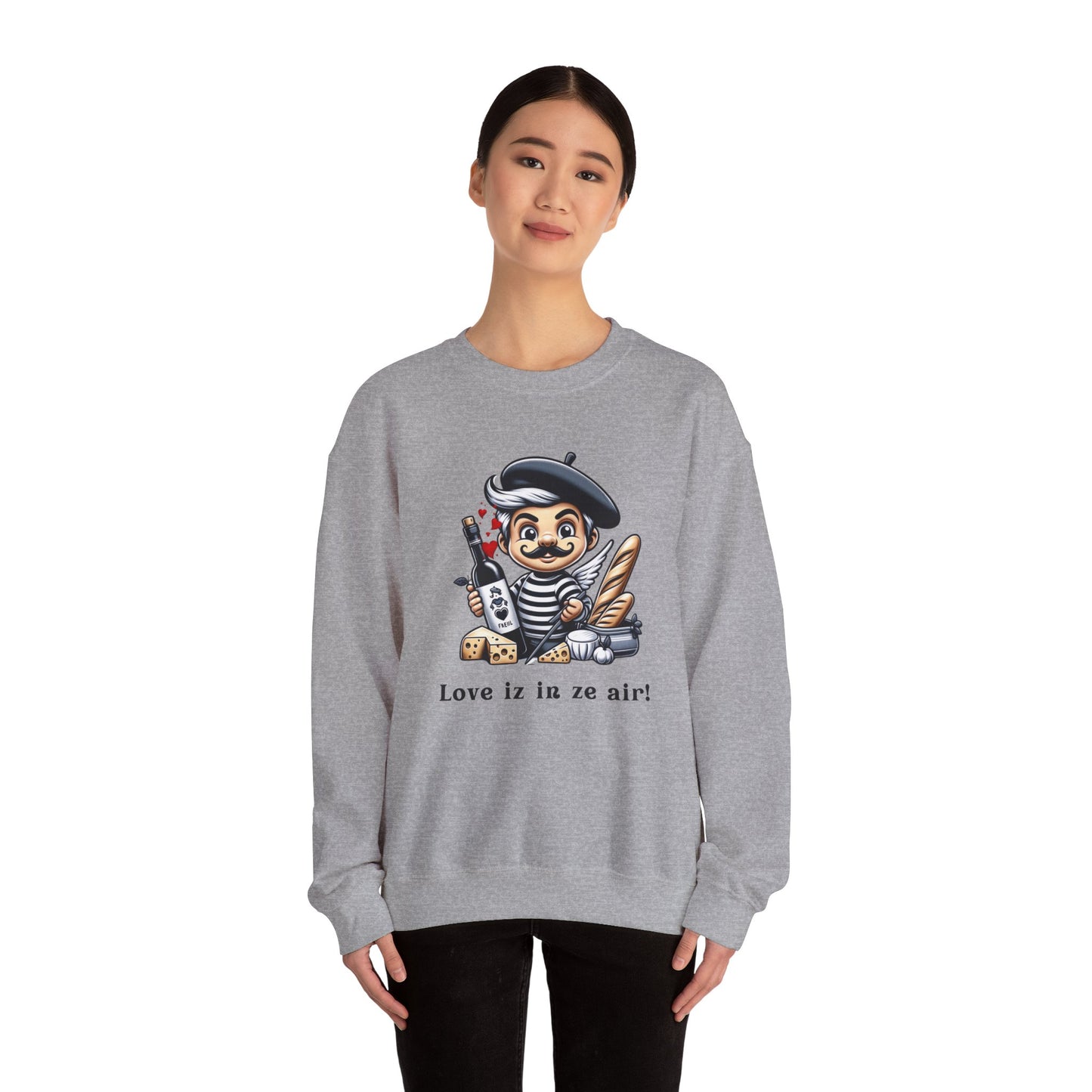 French Cupid's Eco-Chic Sweatshirt