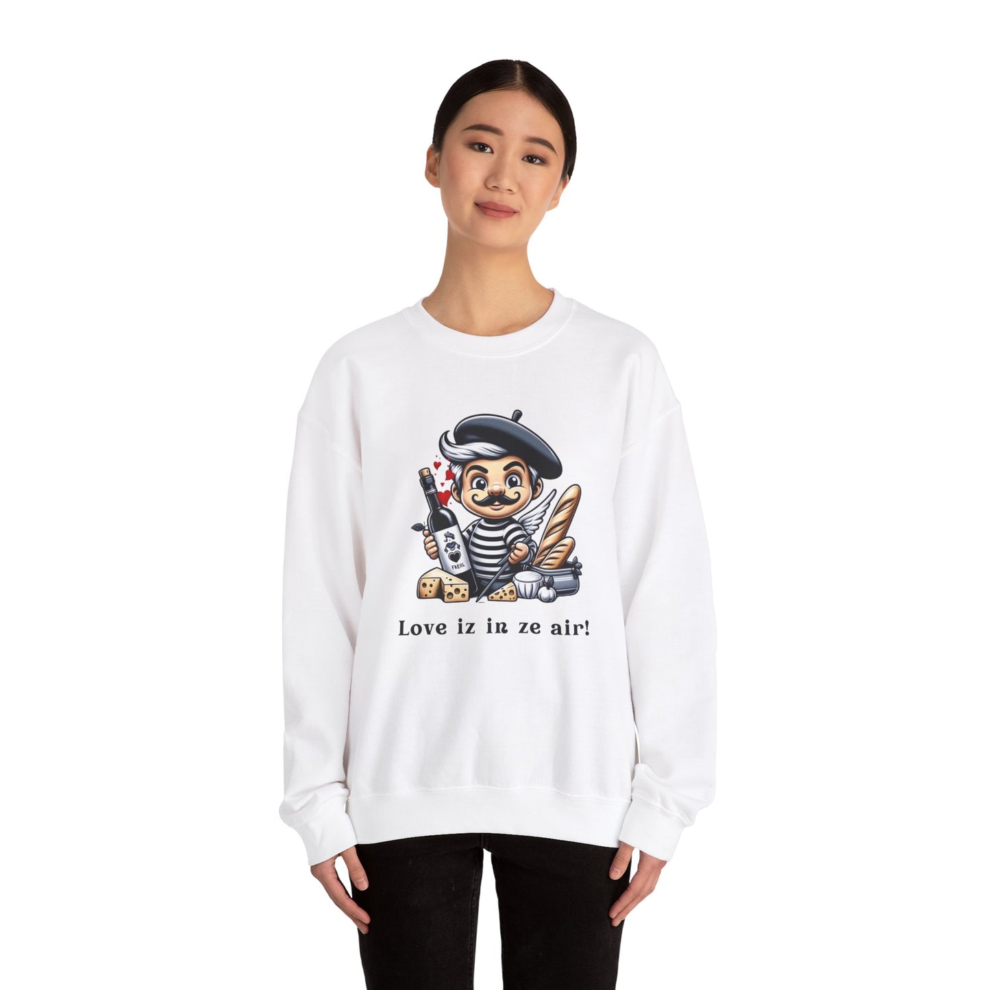 French Cupid's Eco-Chic Sweatshirt