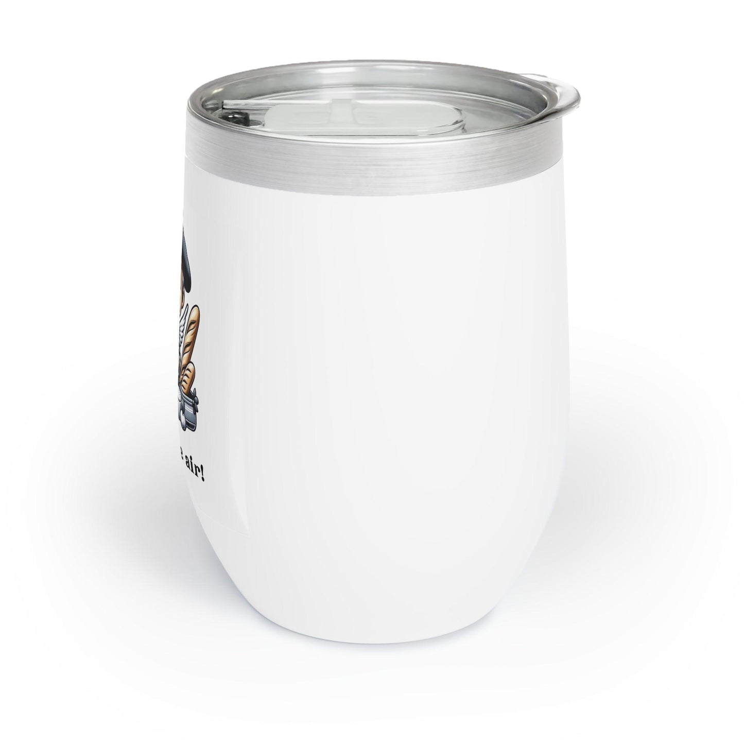 French Cupid's Wine Tumbler- Sustainable sipping - Print Me Happiness