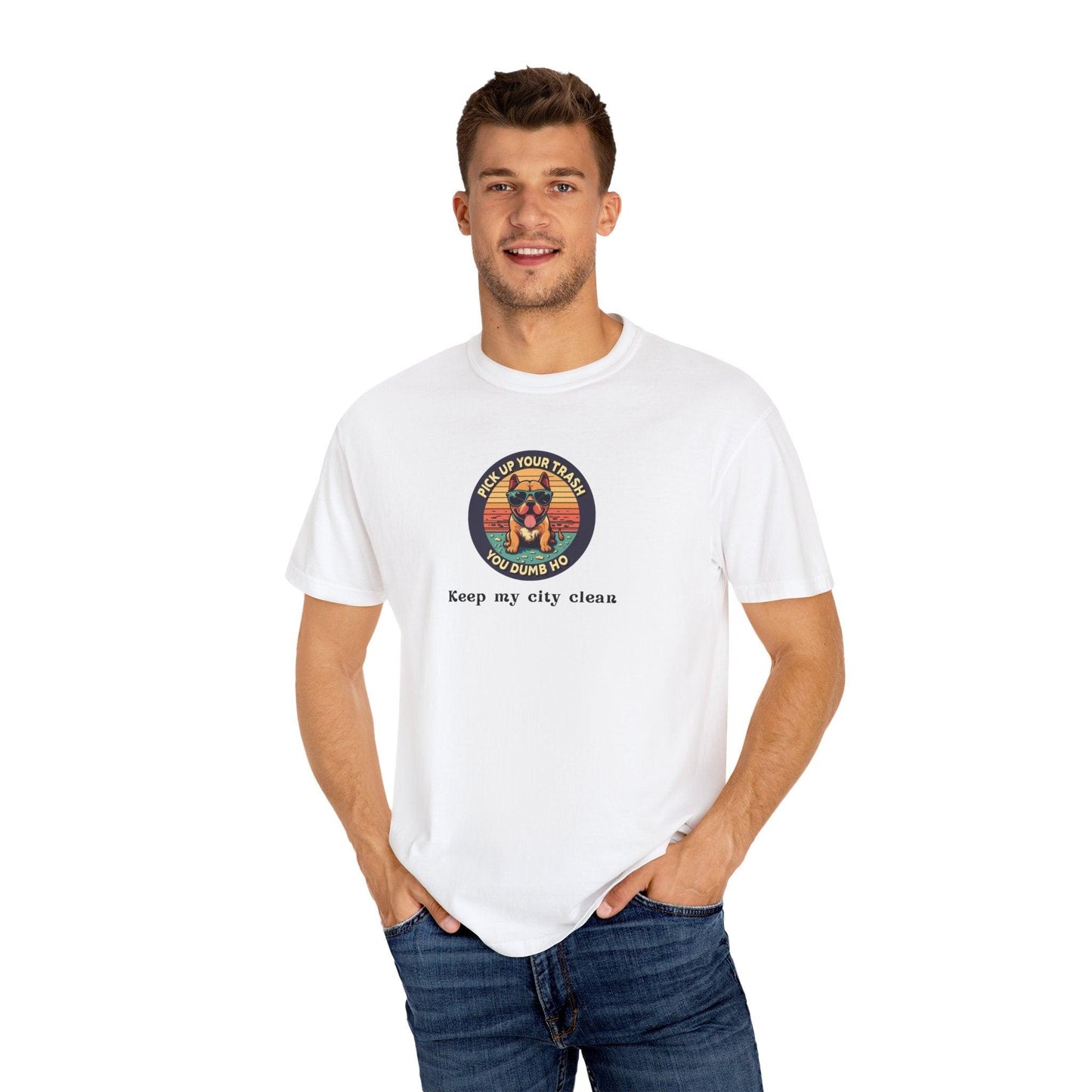 Eco-Warrior Pup: Clean Earth Advocate Unisex Tee - Print Me Happiness