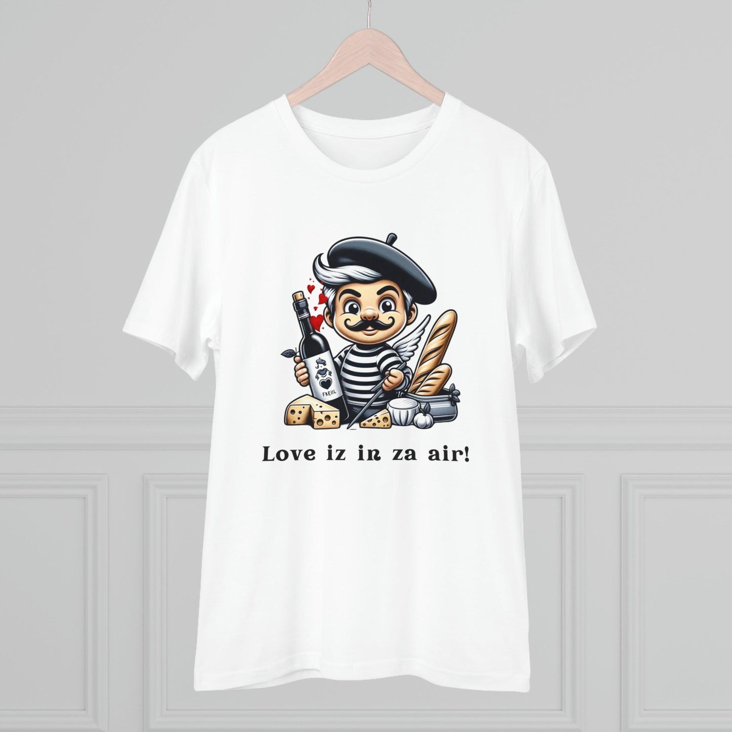 Eco-Friendly Valentine's Day Shirt with a twist of ecologie à la française! - Print Me Happiness