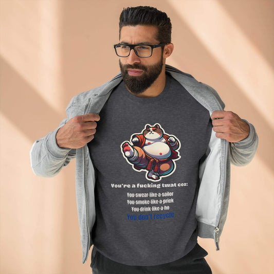 Dojo Cat Ecology Unisex Crewneck Sweatshirt - Print Me Happiness