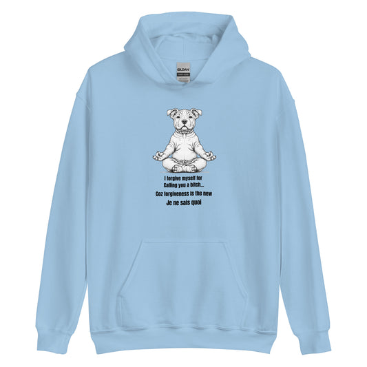 Zen Dog Swearing Mindfulness Unisex Hoodie