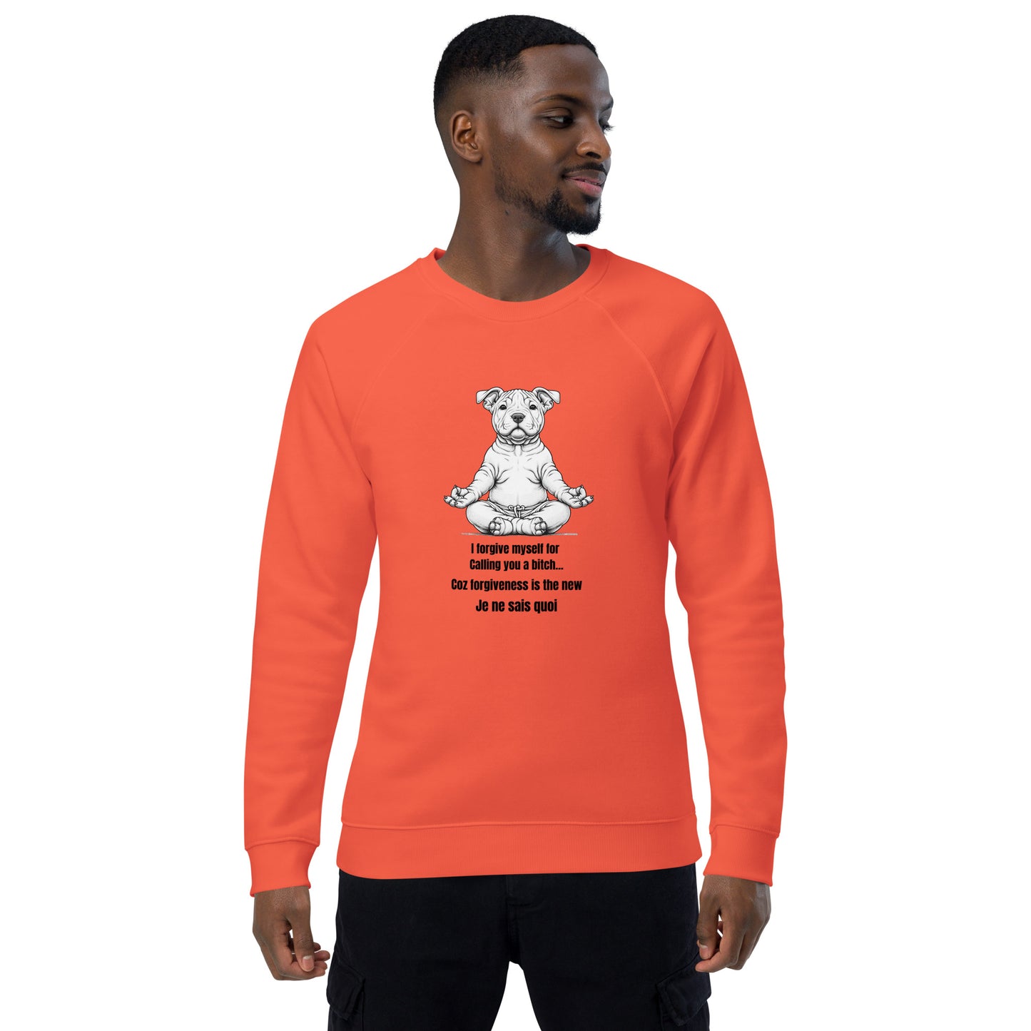 Zen Dog Swearing- Mindfulness Sweatshirt